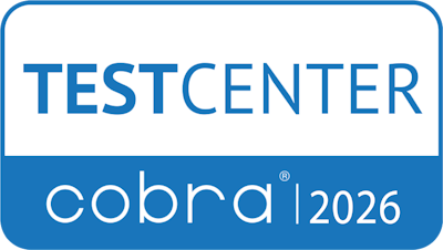 Logo cobra® Test Center 2026